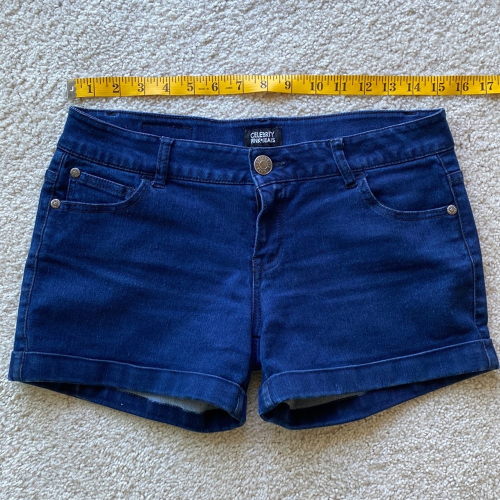 Dark stretchy blue denim jeans Women’s junior’s size 9